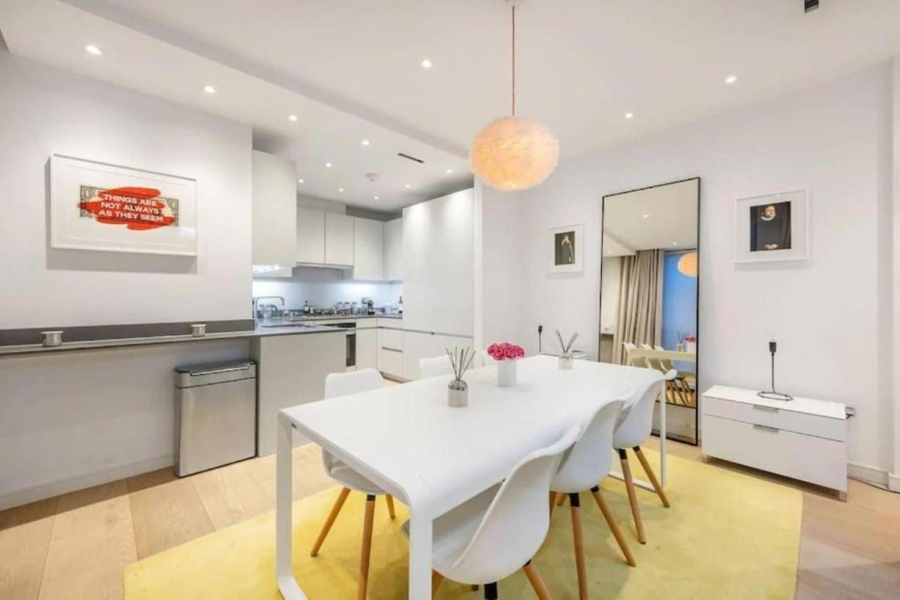 Posh 3 Bedroom Flat With Terrace And Indoor Fireplace In Mayfair, Near Hyde Park London Exterior photo